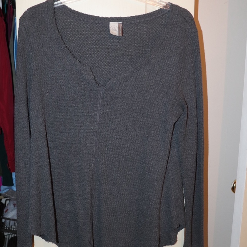 Grey Paper Crane Sweater